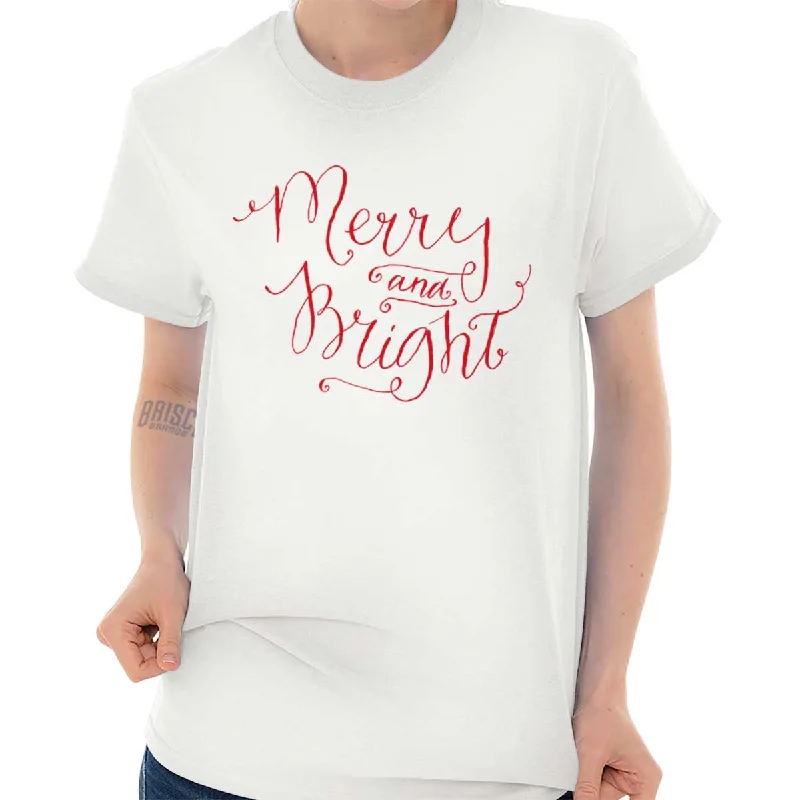 American Style Merry & Bright T Shirt