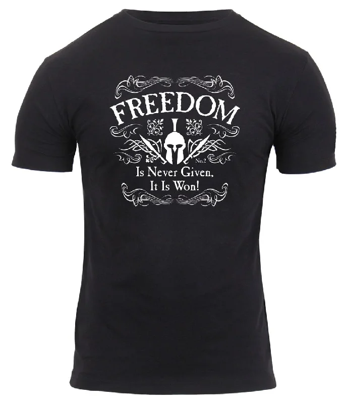 Luxury Fashion Freedom Athletic Fit T-Shirt