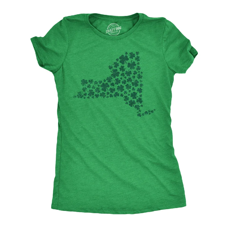 Energy Wear New York State Clovers Women's T Shirt
