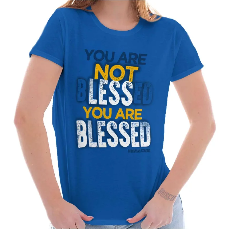 Integrated Design Not Less Blessed Ladies T Shirt