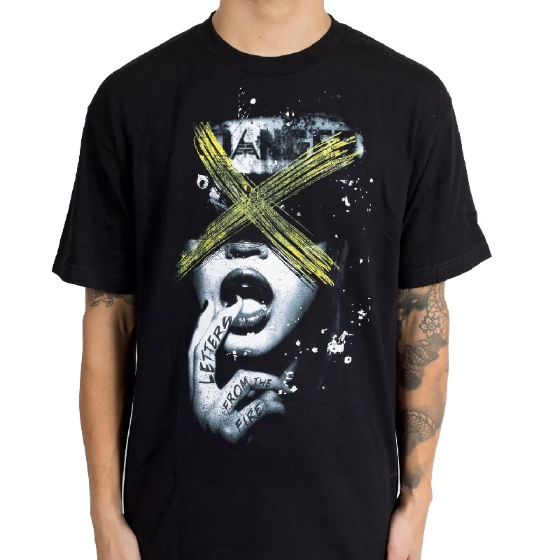 Bright Colors Letters From the Fire "Tattoo Fingers" T-Shirt
