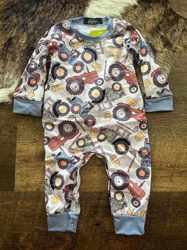 Multi-functional style Boys Rustic Tractor Jumper