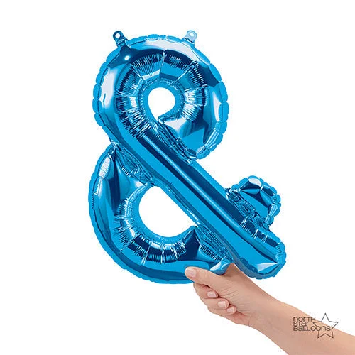 Elegant Design 16 inch AMPERSAND - BLUE (AIR-FILL ONLY)