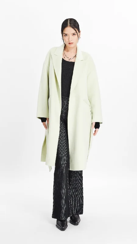 Comfy Chic Double Face Wool Coat