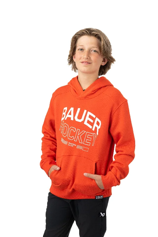 Comfortable Jackets Bauer Ultimate Hoodie Junior - Red