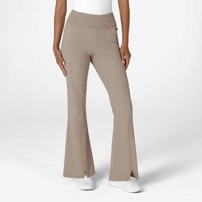 Sweet Style RENEW Women's Cargo Flare Scrub Pant - Haze