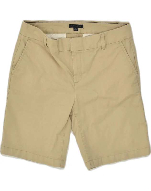 Carefree TOMMY HILFIGER Womens Chino Shorts US 6 Medium W32  Brown Cotton