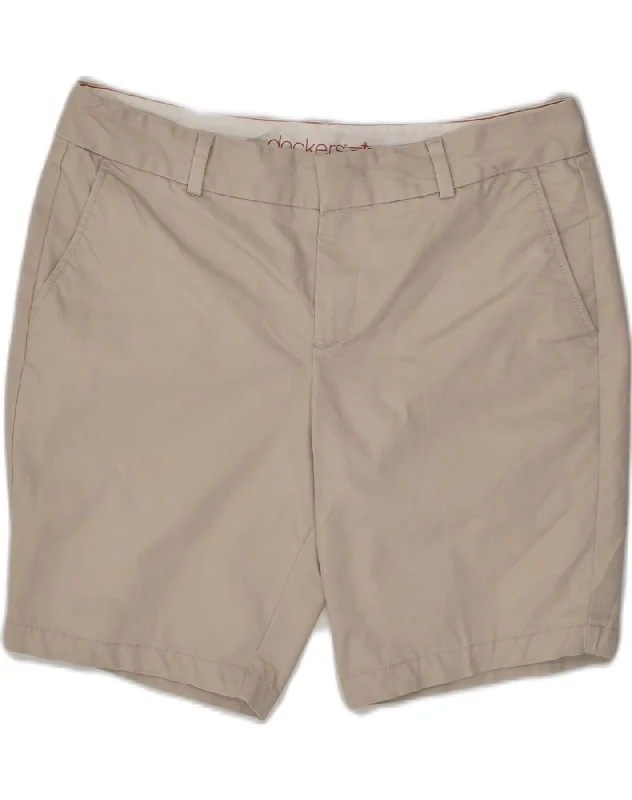 Relaxed Style DOCKERS Womens Chino Shorts US 12 Large W34  Beige Cotton