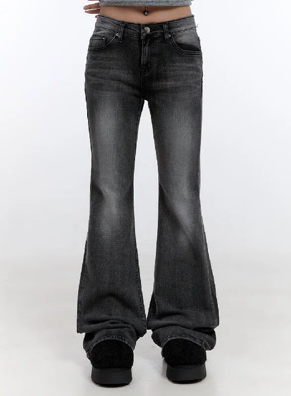 Independent design Gianna Faded Flared Jeans CO422