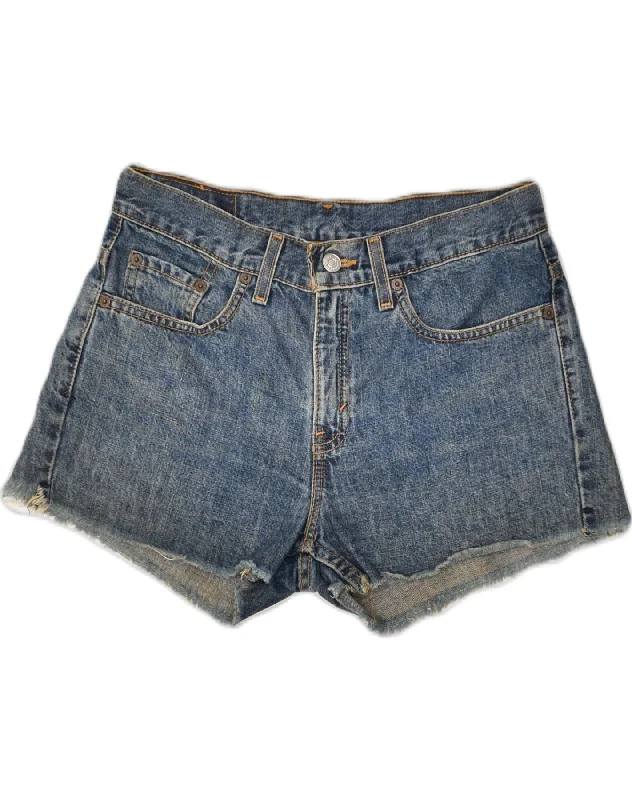 Classic Style LEVI'S Womens Denim Shorts US 7 Medium W30  Blue
