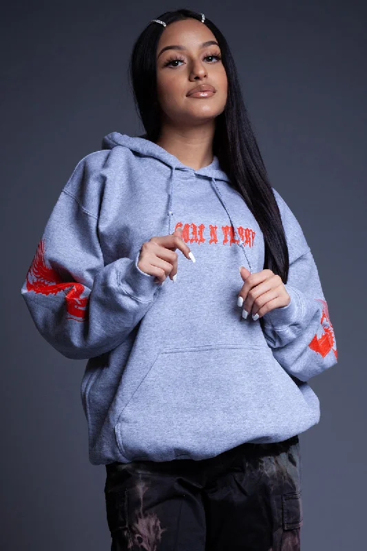 LIGHT GREY N ORANGE