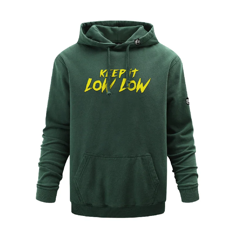 Sports Casual Style Low Hoodie
