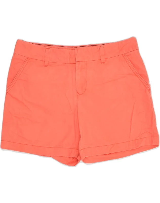 Soft Layers TOMMY HILFIGER Womens Chino Shorts US 4 Small W32  Pink Cotton