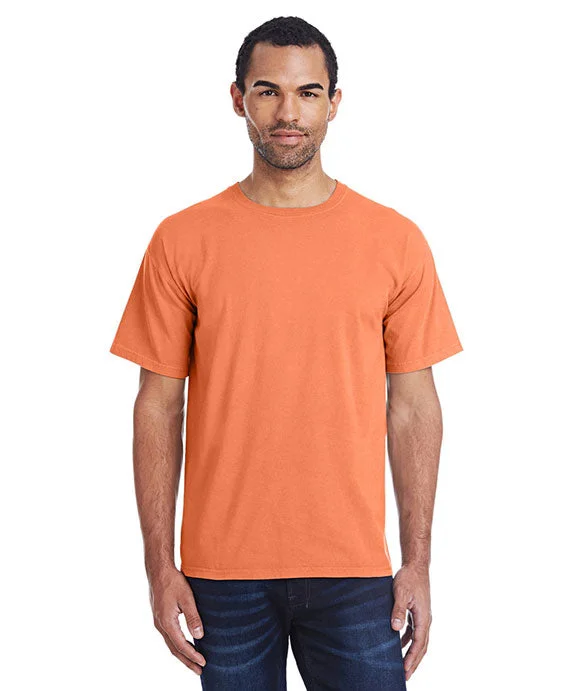 Timeless Comfort GDH100 - ComfortWash by Hanes Mens Garment-Dyed T-Shirt | Horizon Orange