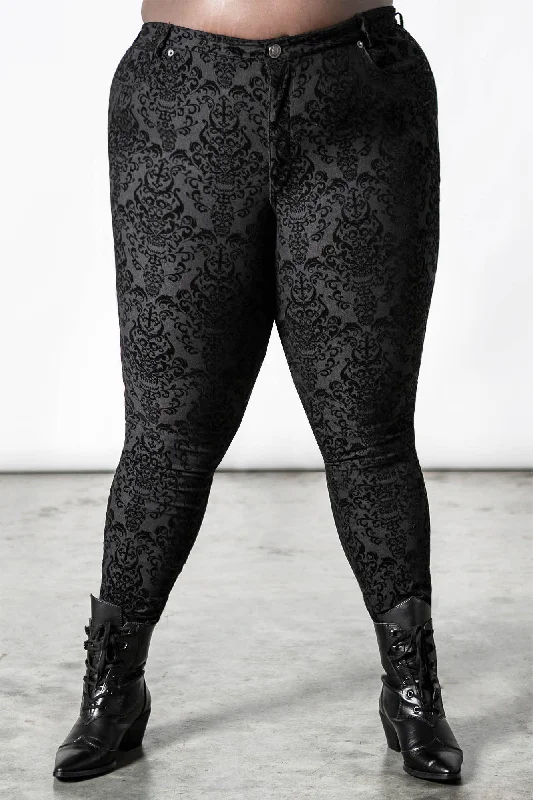 Elegant Outline Exorcist Skinny Jeans [PLUS]