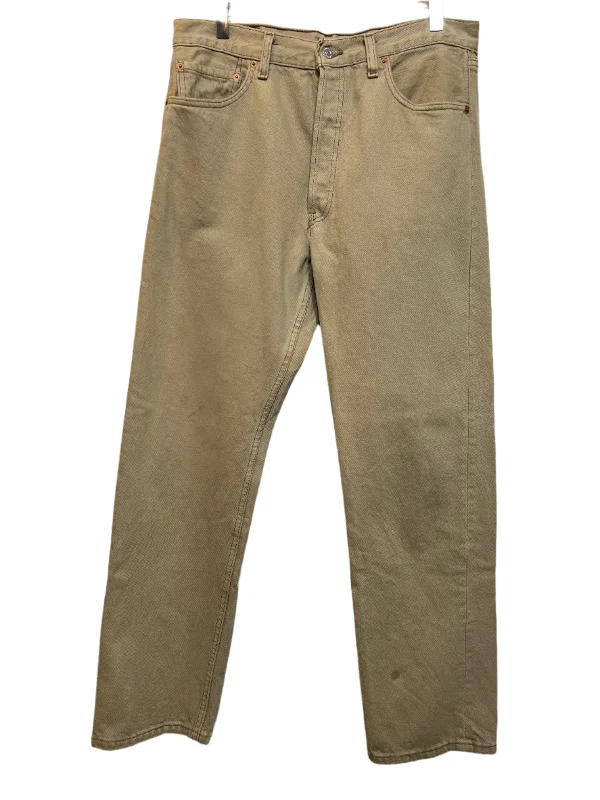 Body Design Levi 501 Tan Jeans (34x30)