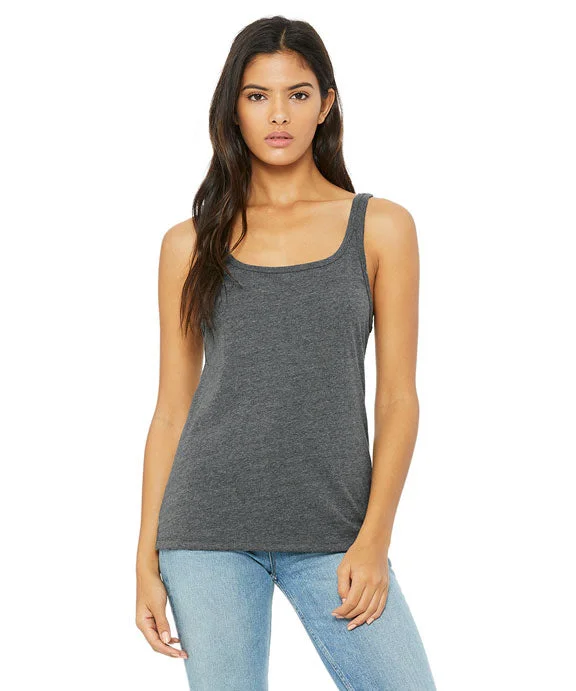 Sports Casual Style 6488 - Bella + Canvas Ladies Relaxed Jersey Tank Top | Deep Heather Sports Casual Style 6488 - Bella + Canvas Ladies Relaxed Jersey Tank Top | Deep Heather