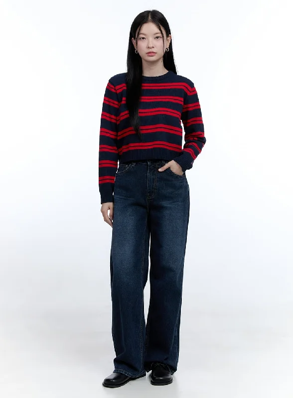 Short skirt design Amelia Wide-Leg Jeans OO429