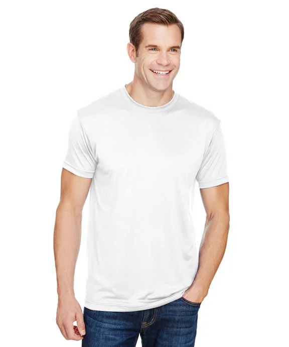 Soft Looks BA5300 - Bayside Unisex Polyester Performance T-Shirt | White