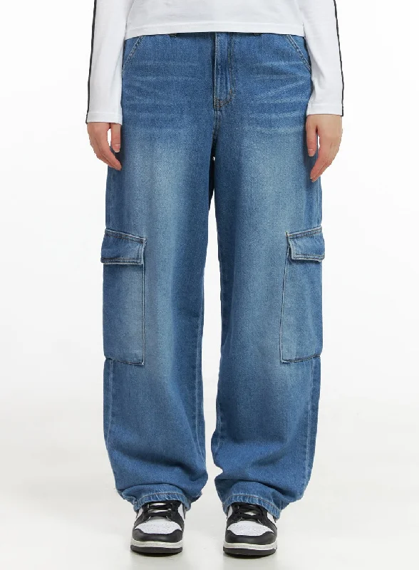 Summer Comfort Mimi Cargo Baggy Jeans CG420