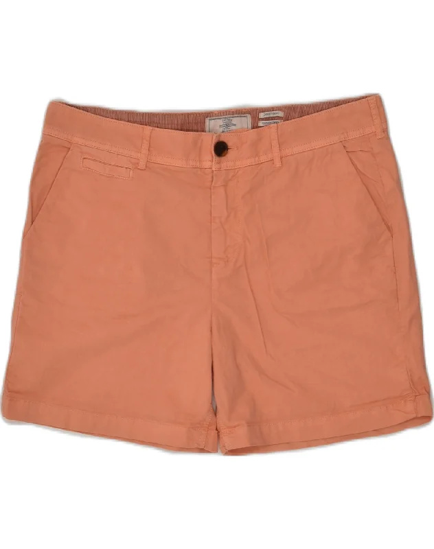 Relaxed Chic FAT FACE Womens Garment Dyed Chino Shorts UK 14 Large W36 Orange Cotton Relaxed Chic FAT FACE Womens Garment Dyed Chino Shorts UK 14 Large W36 Orange Cotton