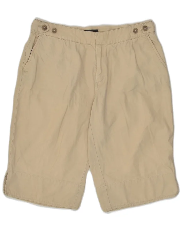 Elegant Wear BANANA REPUBLIC Womens Casual Shorts US 4 Small W25 Beige Cotton