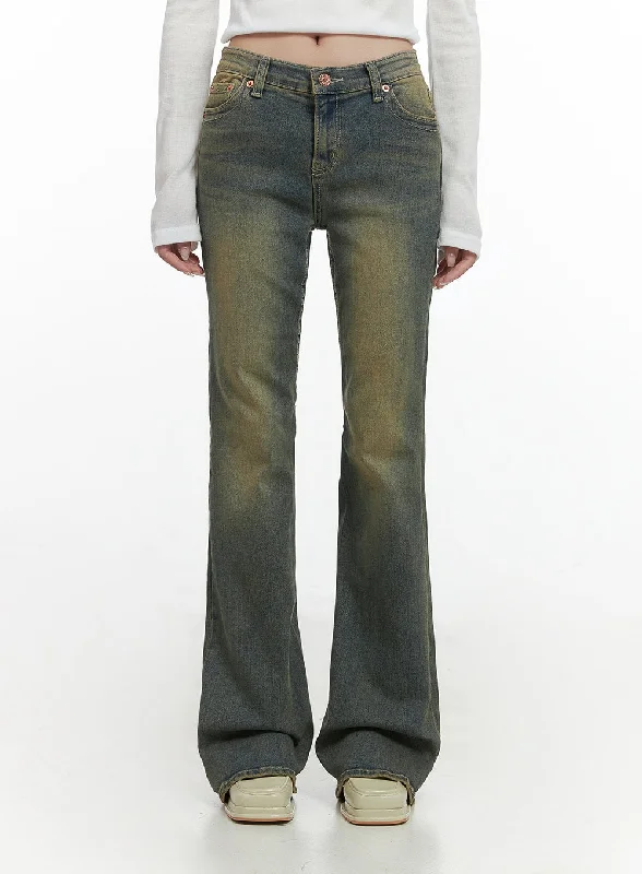 Design Perception Raina Timeless SlimFit Cotton Bootcut Jeans CS430