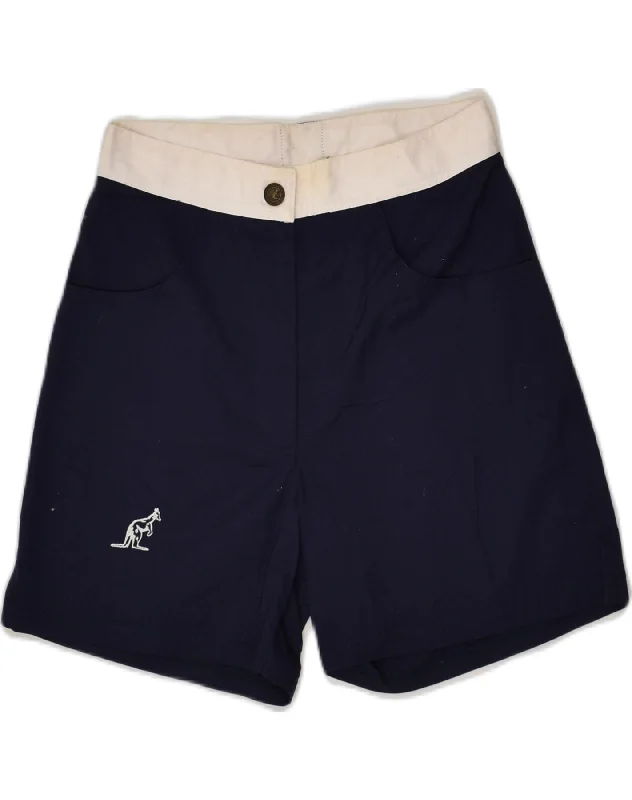 Fashion Expert AUSTRALIAN L'ALPINA Womens Casual Shorts IT 42 Medium W26 Navy Blue