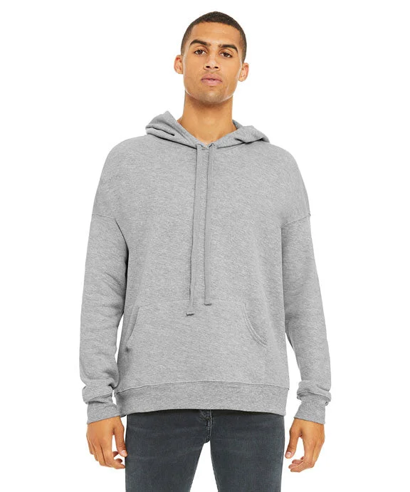 Lounge Chic 3729 - Bella + Canvas Unisex Sponge Fleece Pullover DTM Hoodie | Athletic Heather Lounge Chic 3729 - Bella + Canvas Unisex Sponge Fleece Pullover DTM Hoodie | Athletic Heather