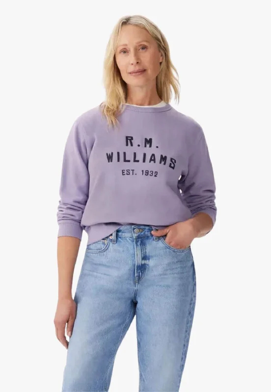 Nightclub Style R.M. Williams Womens Stencil Crew