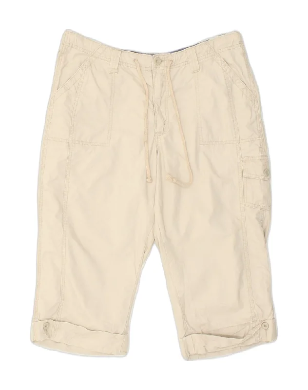 Sports litigation style VINTAGE Womens Riders Bermuda Shorts UK 14 Large W32 L18 Beige Cotton Sports litigation style VINTAGE Womens Riders Bermuda Shorts UK 14 Large W32 L18 Beige Cotton