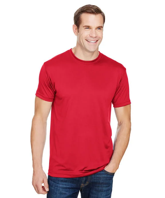 Comfortable Tops BA5300 - Bayside Unisex Polyester Performance T-Shirt | Red