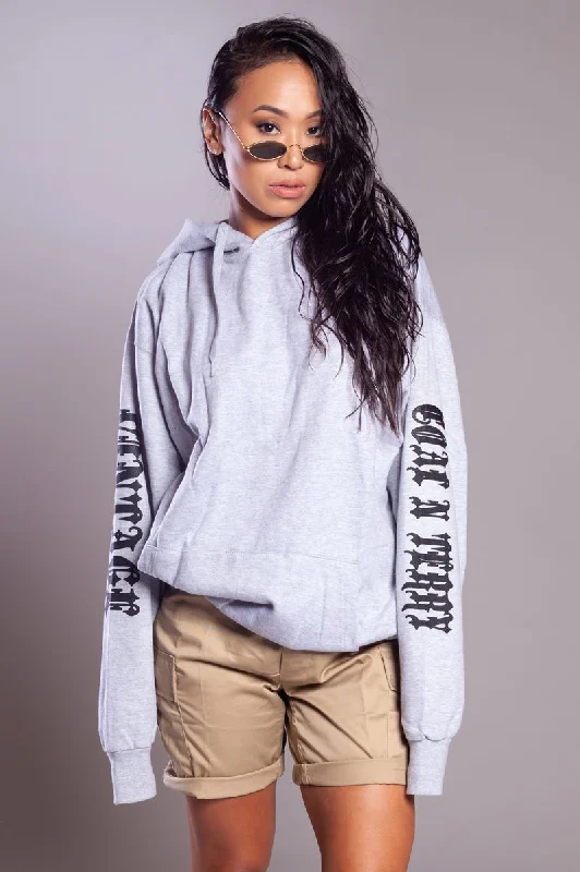 LIGHT GREY N BLK