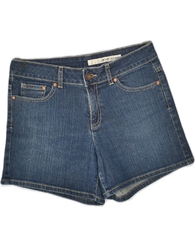 Elegant and noble DKNY Womens Denim Shorts US 6 Medium W30 Blue Cotton