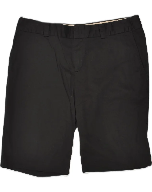 Soft Style BANANA REPUBLIC Womens Chino Shorts US 14  XL W38  Black Cotton