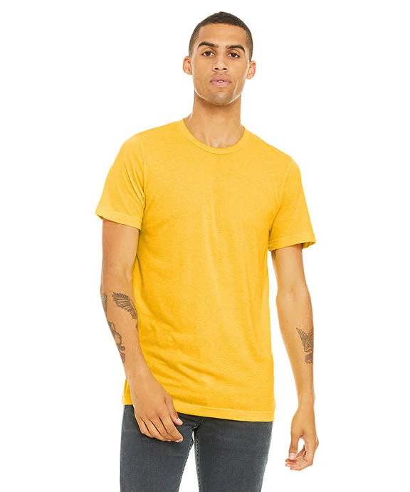 Printed pattern 3413 - Bella + Canvas Unisex Triblend Short-Sleeve T-Shirt | Yellow Gold Triblend Printed pattern 3413 - Bella + Canvas Unisex Triblend Short-Sleeve T-Shirt | Yellow Gold Triblend
