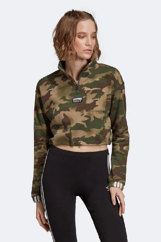 Breathable Design Adidas Half-Zip AOP Sweater