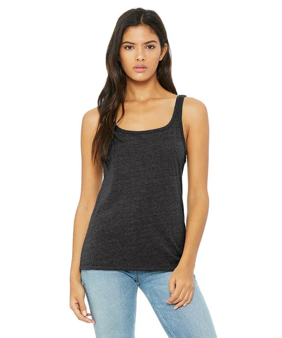 Sports Fitness Wear 6488 - Bella + Canvas Ladies Relaxed Jersey Tank Top | Dark Grey Heather Sports Fitness Wear 6488 - Bella + Canvas Ladies Relaxed Jersey Tank Top | Dark Grey Heather