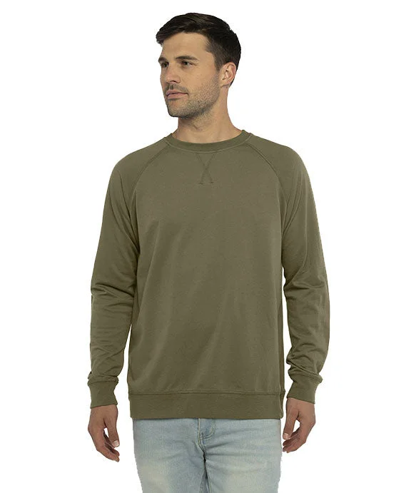 Soft Layers N9000 - Next Level Unisex French Terry Raglan Sweatshirt | Military Green Soft Layers N9000 - Next Level Unisex French Terry Raglan Sweatshirt | Military Green
