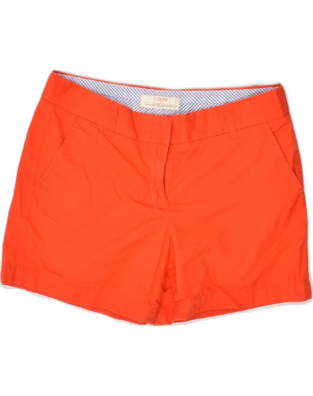Innovative Design J. CREW Womens Broken In Chino Shorts US 6 Medium W30 Orange Cotton