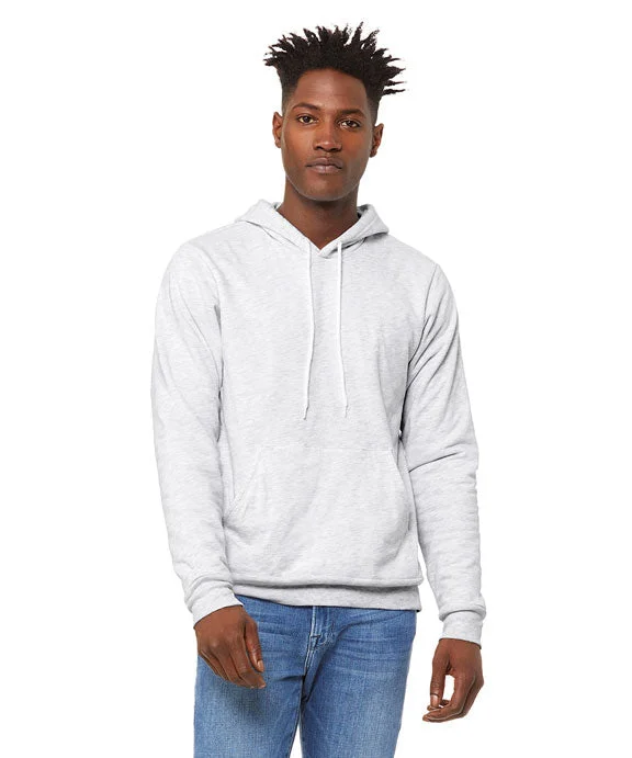Comfortable Fashion 3719 - Bella + Canvas Unisex Sponge Fleece Pullover Hooded Sweatshirt | Ash Comfortable Fashion 3719 - Bella + Canvas Unisex Sponge Fleece Pullover Hooded Sweatshirt | Ash