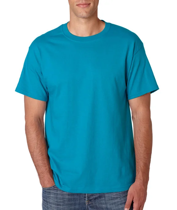 Comfortable Dresses 5180 - Hanes Adult Beefy-T® T-Shirt | Teal