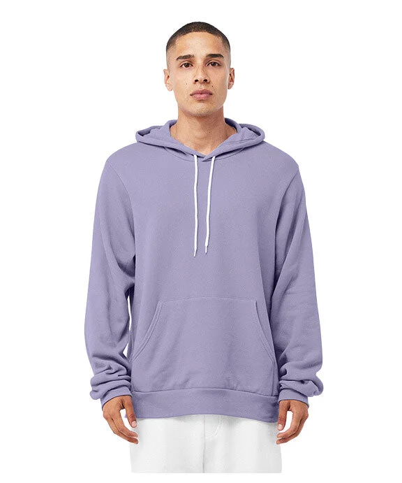 Sporty Elegance 3719 - Bella + Canvas Unisex Sponge Fleece Pullover Hooded Sweatshirt | Dark Lavender Sporty Elegance 3719 - Bella + Canvas Unisex Sponge Fleece Pullover Hooded Sweatshirt | Dark Lavender