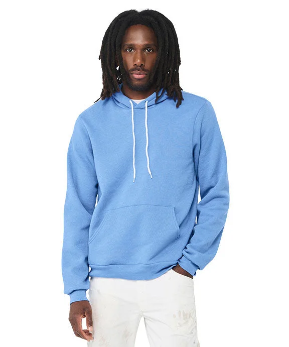 Basic Comfort 3719 - Bella + Canvas Unisex Sponge Fleece Pullover Hooded Sweatshirt | Carolina Blue Basic Comfort 3719 - Bella + Canvas Unisex Sponge Fleece Pullover Hooded Sweatshirt | Carolina Blue