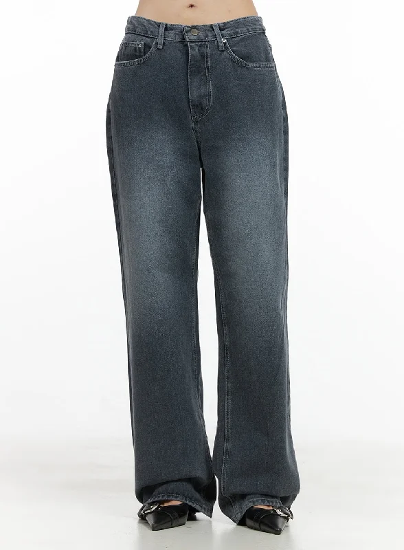 Slim Fit Macy Washed Denim Jeans OO401