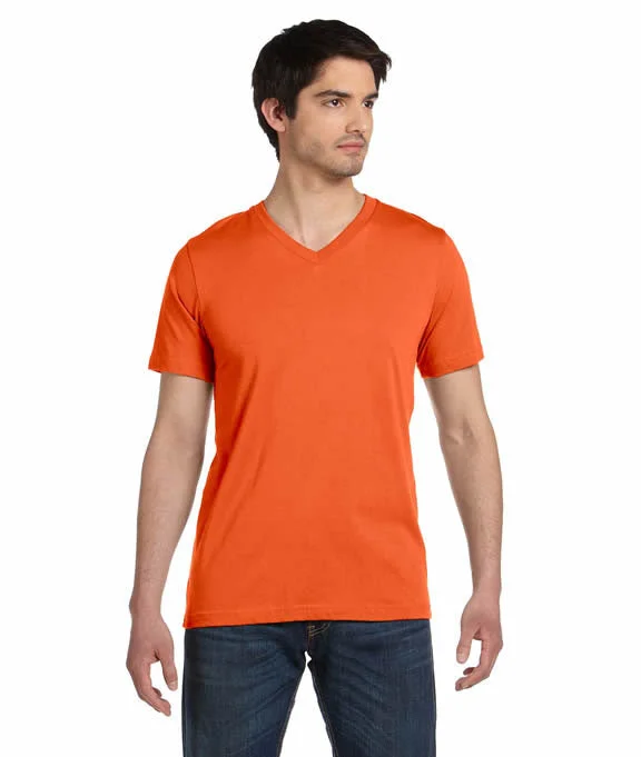 Elegant And Noble 3005 - Bella + Canvas Unisex Jersey Short-Sleeve V-Neck T-Shirt | Orange Elegant And Noble 3005 - Bella + Canvas Unisex Jersey Short-Sleeve V-Neck T-Shirt | Orange