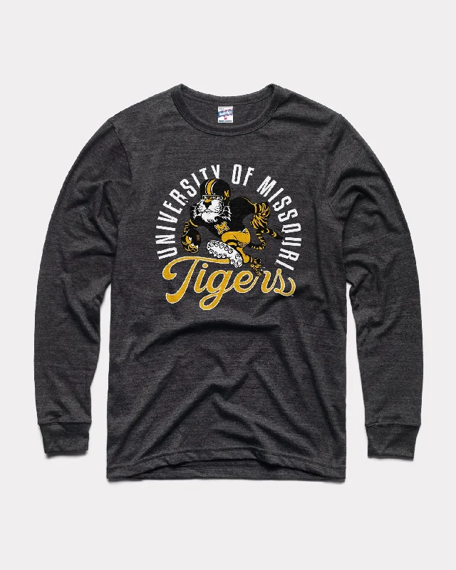 Luxury Style University of Missouri Tigers Black Long Sleeve