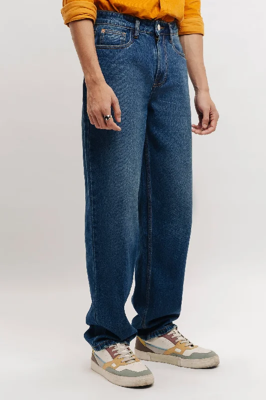 Weekend Wear Tinted Baggy Men's Jeans