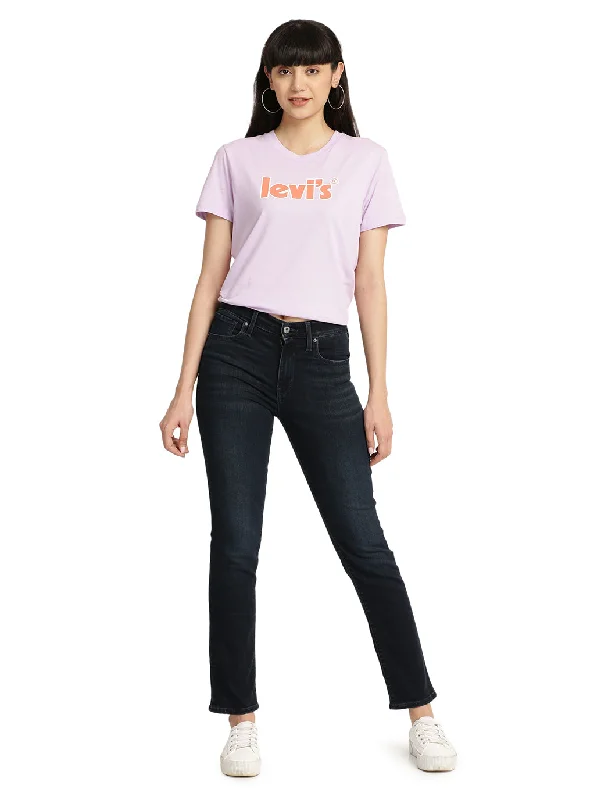 Comfortable Wear Women's 724 High Rise Slim Straight Jeans