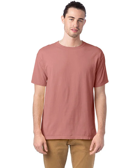 Cozy Look GDH100 - ComfortWash by Hanes Mens Garment-Dyed T-Shirt | Mauve